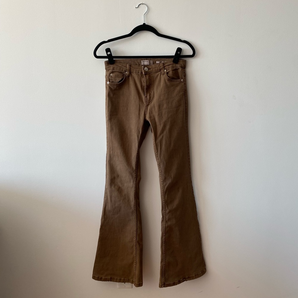 Bershka High Rise Flare Jeans
